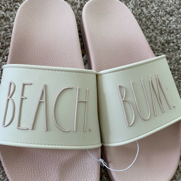 NEW RAE DUNN Beach Bum Slides - Picture 4 of 7